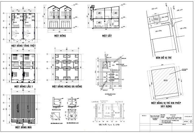 Bản vẽ XPXD là gì? Giá bản vẽ xin phép xây dựng gồm những gì?